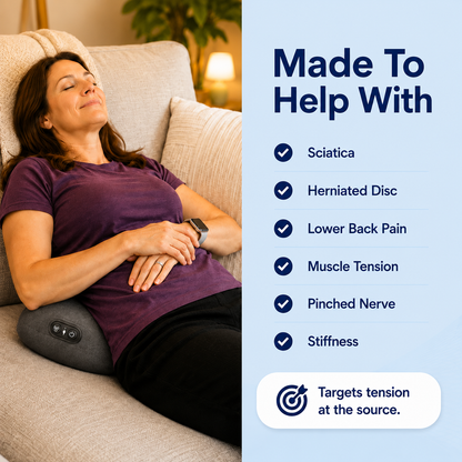 SolvaMD Triple Therapy Back Massager